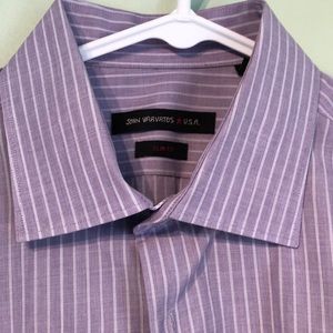 John Varvatos pinstriped Shirt